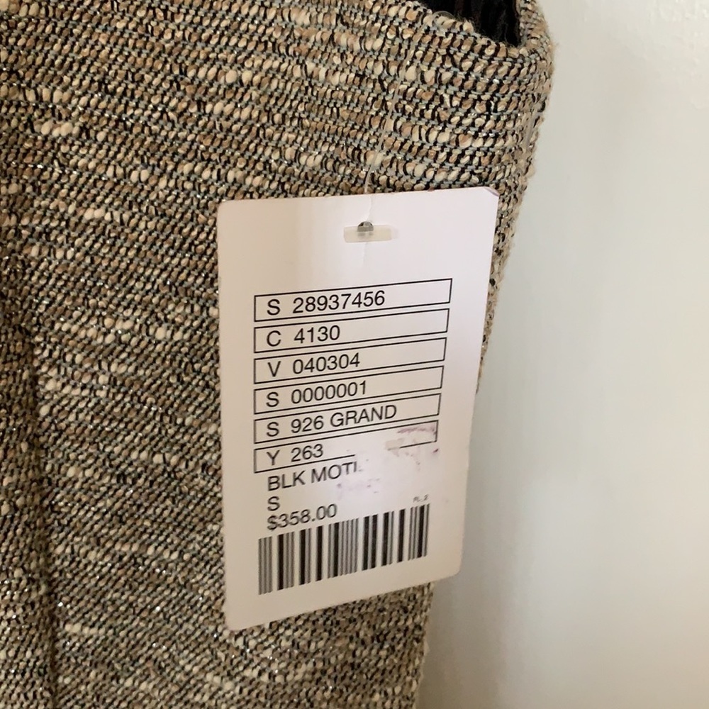 Anthropologie Paper Crown Shimmered Tweed Dress - Picture 13 of 15